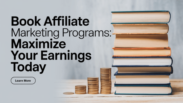 Book Affiliate Marketing Programs
