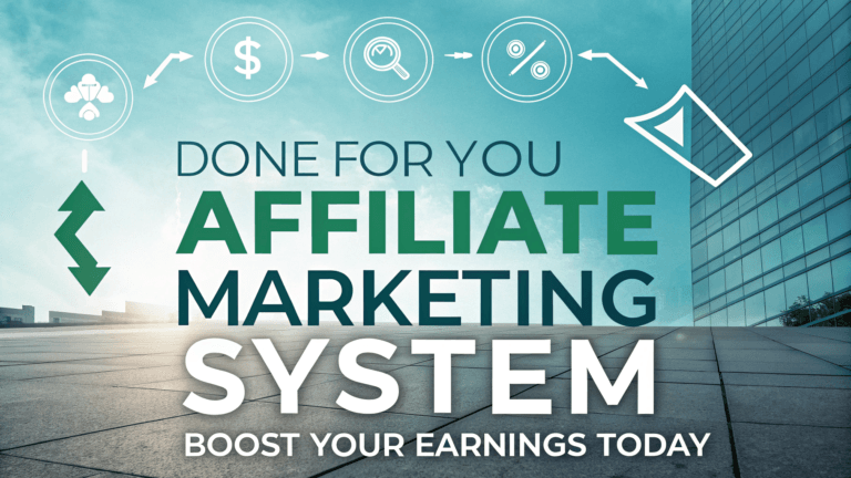 Affiliate Marketing System