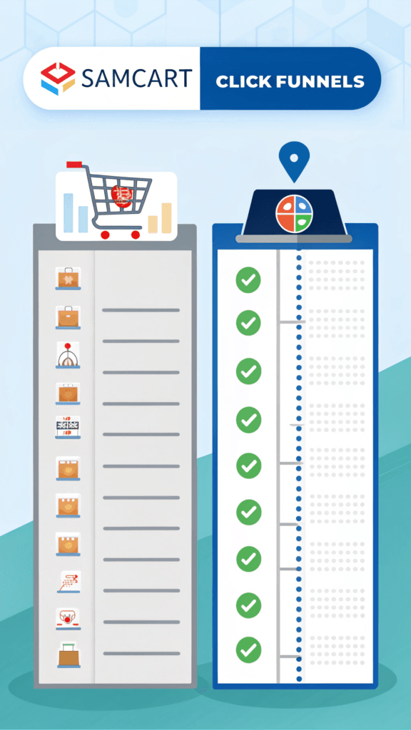 Samcart Vs Clickfunnels 2025